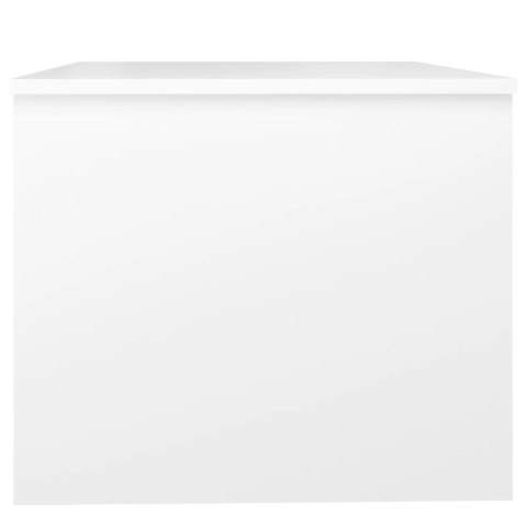 STOLIK KAWOWY BIAŁY 80X50X42,5CM