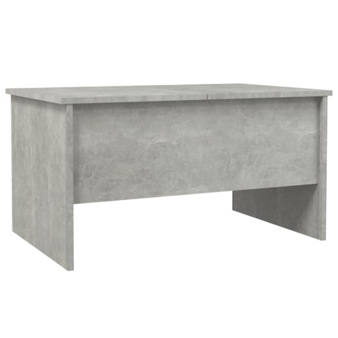 STOLIK KAWOWY SZAROŚĆ BETONU 80X50X42,5CM