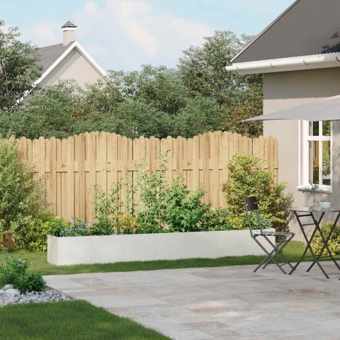 DONICA BIAŁA 280X40X40CM STAL WALCOWANA NA ZIMNO