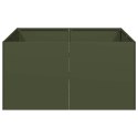 DONICZKA OLIWKOWO-ZIELONA 80X80X40CM STAL WALCOWANA NA ZIMNO