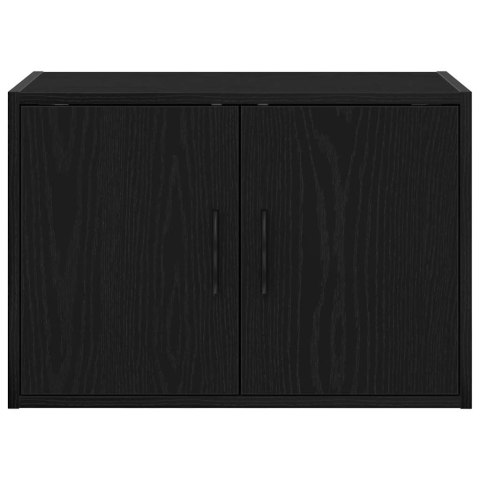 GARAŻOWE SZAFKI ŚCIENNE 2 SZT. CZARNE