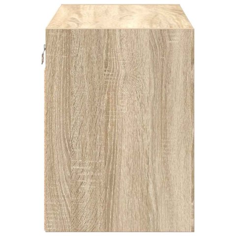 GARAŻOWE SZAFKI ŚCIENNE 2 SZT. DĄB SONOMA