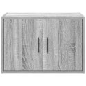 GARAŻOWE SZAFKI ŚCIENNE 2 SZT. SZARY SONOMA