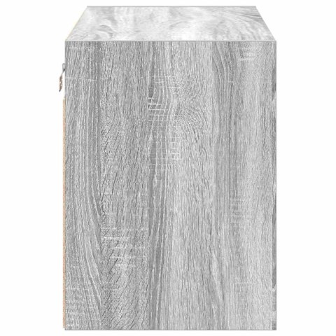 GARAŻOWE SZAFKI ŚCIENNE 2 SZT. SZARY SONOMA