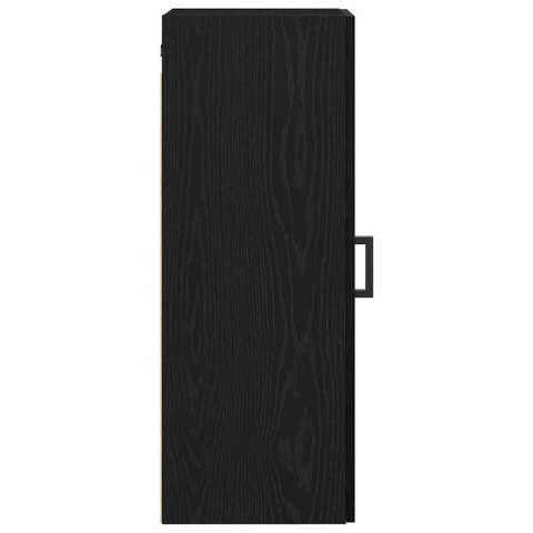 SZAFKA ŚCIENNA CZARNY DĄB 34,5X34X90CM