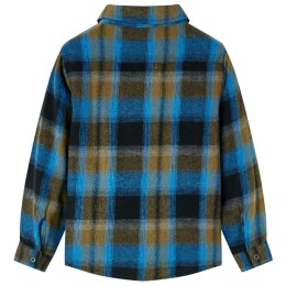 KOSZULA DZIECIĘCA Z WYWIJANYM KOŁNIERZEM 140