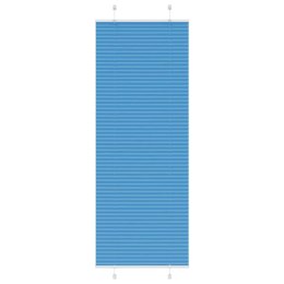 ROLETA PLISOWANA NIEBIESKA 70X200CM SZEROKOŚĆ TKANINY 69,4CM