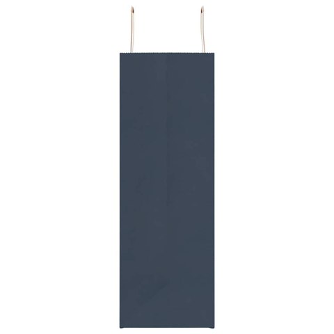 VidaXL Torby papierowe 250 szt. z uchwytami Niebieskie 45x17x48 cm
