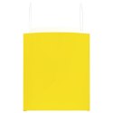 VidaXL Torby papierowe 250 szt. z uchwytami żółte 32x22x24 cm