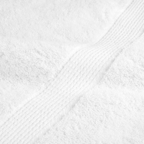 VidaXL Ręczniki premium SOLUND, 2 szt., białe, 80x200 cm, 600 g/cm²