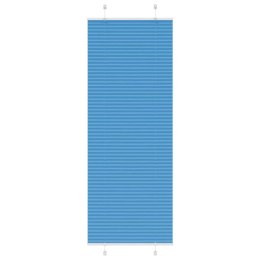 ROLETA PLISOWANA NIEBIESKA 75X200CM SZEROKOŚĆ TKANINY 74,4CM