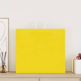 VidaXL Torby papierowe 250 szt. z uchwytami żółte 54x15x49 cm