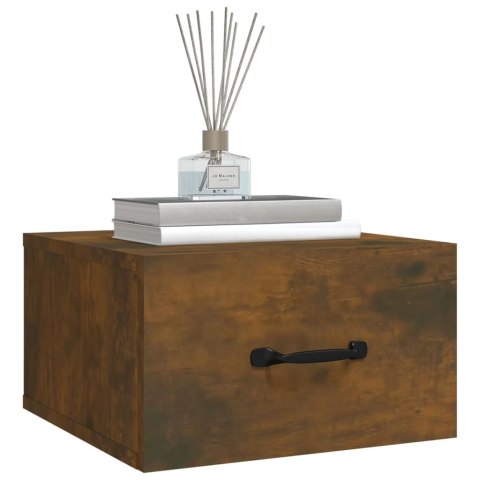 WISZĄCA SZAFKA NOCNA PRZYDYMIONY DĄB35X35X20CM