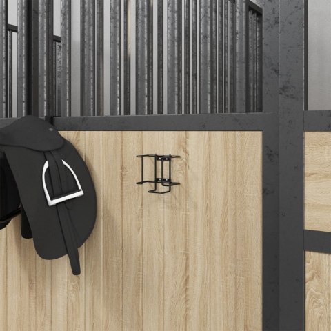 VidaXL Uchwyt na lizawkę, stalowy, czarny