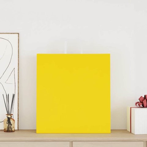 VidaXL Torby papierowe 250 szt. z uchwytami żółte 45x17x48 cm