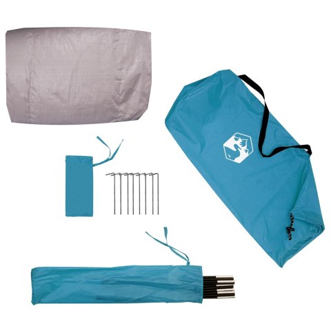 NAMIOT DO PRZECHOWYWANIA ROWERÓW Z DACHEM Z PRZECHOWYWANIEM NIEBIESKI