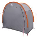 NAMIOT NA ZAPLECZE SZARY I POMARAŃCZOWY 210X90X174CM