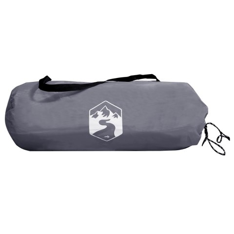 TARP ODPORNY NA WODĘ SZARY I POMARAŃCZOWY 350X 240CM