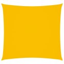 KWADRATOWY ŻAGIEL OGRODOWY TKANINA OXFORD 6X6M ŻÓŁY