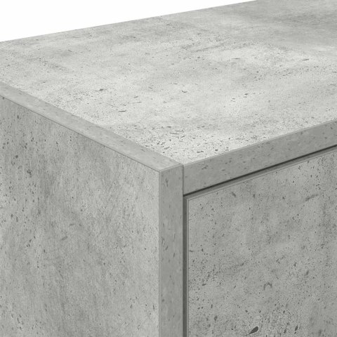 GARAŻOWE SZAFKI ŚCIENNE 2 SZT. BETON SZARY
