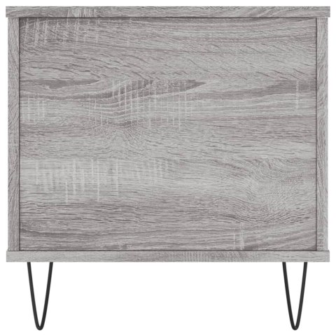 STOLIK KAWOWY SZARY DĄB SONOMA 90X44,5X45CM