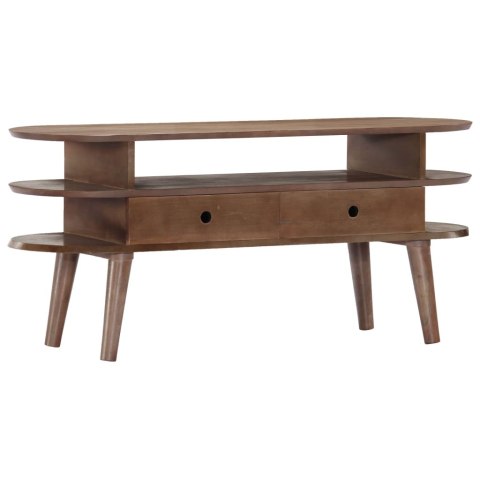 SZAFKA POD TV 110X35X50CM LITE DREWNO AKACJOWE