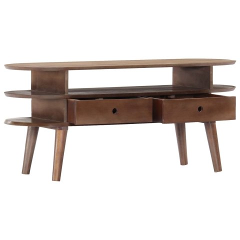 SZAFKA POD TV 110X35X50CM LITE DREWNO AKACJOWE