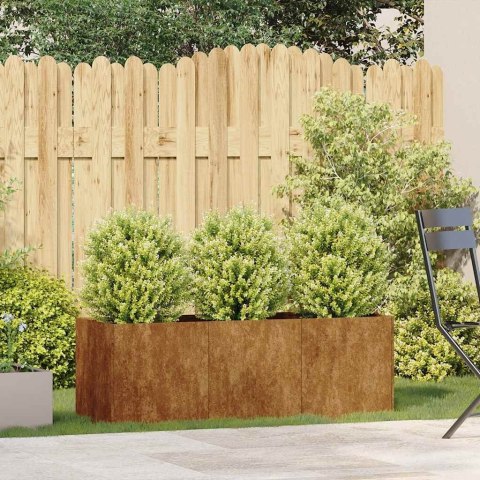 DONICZKA RUSTY 120X40X40CM STAL NIERDZEWNA