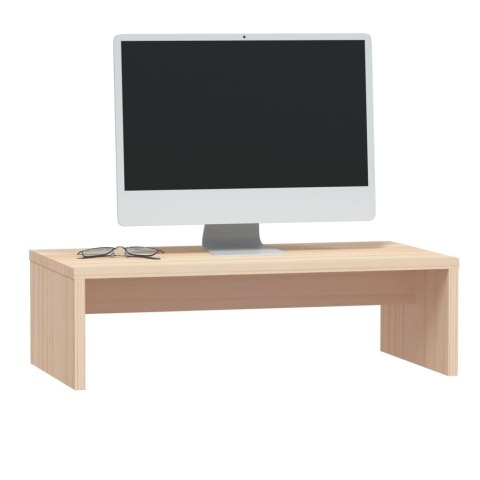 PODSTAWKA NA MONITOR 50X27X15CM LITE DREWNO SOSNOWE