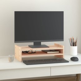 PODSTAWKA NA MONITOR 50X27X15CM LITE DREWNO SOSNOWE