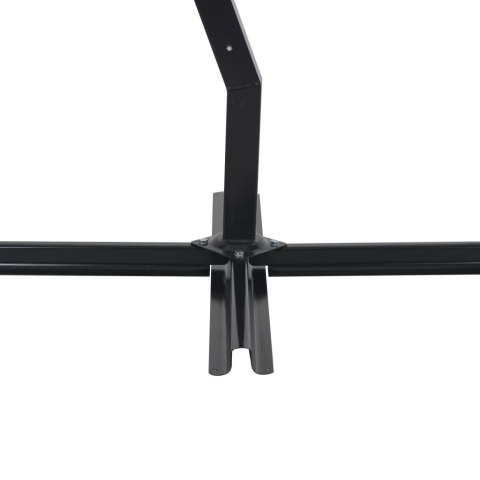 WISZĄCY PARASOL Z DREWNIANYM SŁUPKIEM 400X300CM TAUPE