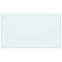 PANEL OCHRONNY DO KUCHNI BIAŁY 100X60CM SZKŁO HARTOWANE
