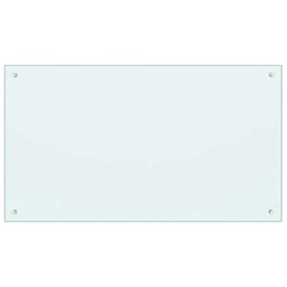 PANEL OCHRONNY DO KUCHNI BIAŁY 100X60CM SZKŁO HARTOWANE