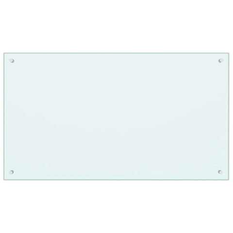 PANEL OCHRONNY DO KUCHNI BIAŁY 100X60CM SZKŁO HARTOWANE