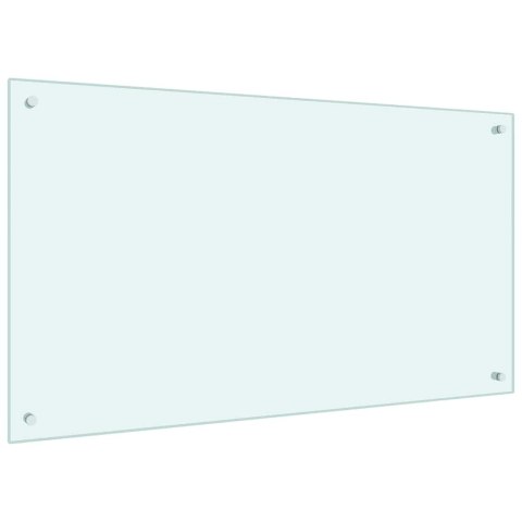 PANEL OCHRONNY DO KUCHNI BIAŁY 100X60CM SZKŁO HARTOWANE