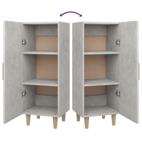 SZAFKA SZAROŚĆ BETONU 34,5X34X90CM