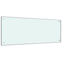 PANEL OCHRONNY DO KUCHNI BIAŁY 100X40CM SZKŁO HARTOWANE