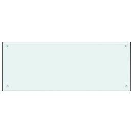 PANEL OCHRONNY DO KUCHNI BIAŁY 100X40CM SZKŁO HARTOWANE