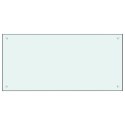 PANEL OCHRONNY DO KUCHNI BIAŁY 100X50CM SZKŁO HARTOWANE