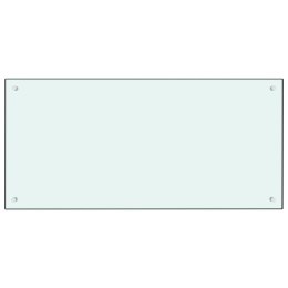 PANEL OCHRONNY DO KUCHNI BIAŁY 100X50CM SZKŁO HARTOWANE