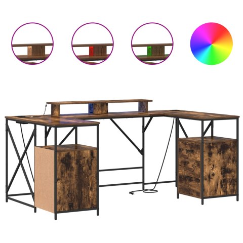 BIURKO DĄB DYMIONY 182X101X87.5CM