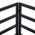 ZESTAW SOF NA OGRÓD 7 PCS CZARNY 353X 141.5X 71CM ALUMINIUM