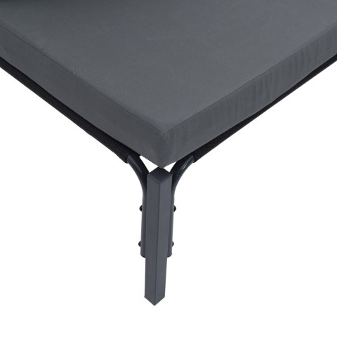 ZESTAW SOF NA OGRÓD 11 PCS ANTRACYT STAL