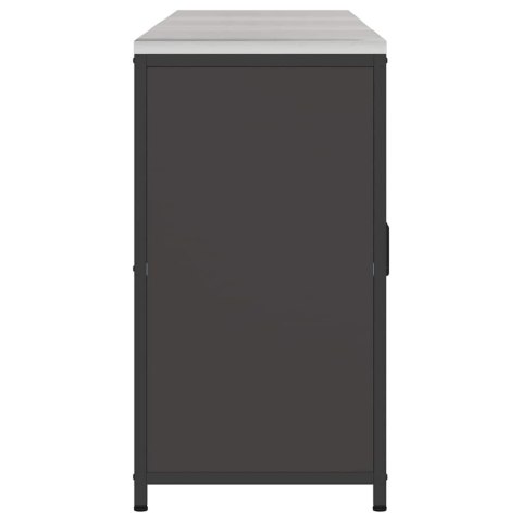 ZESTAW PRZECHOWYWANIA W KUCHNI 3 SZT. CZARNY 210X50X92CM