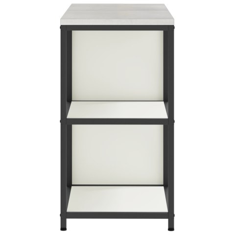 ZESTAW DO PRZECHOWYWANIA W KUCHNI 2 SZT. BIAŁY 120X50X92CM