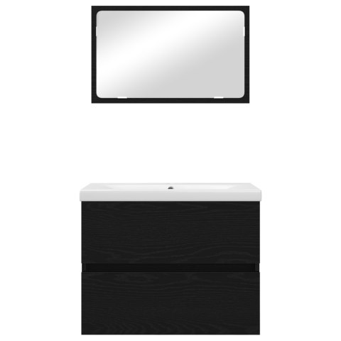 ZESTAW MEBLI ŁAZIENKOWYCH 3 SZT. DĄB ARTISAN 60X38.5X45CM