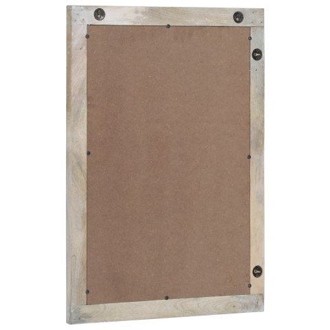 LUSTRO ŁAZIENKOWE Z LUSTREM BRĄZOWY SREBRNY 50X 2.5X 70CM