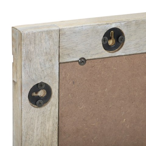 LUSTRO ŁAZIENKOWE Z LUSTREM BRĄZOWY SREBRNY 50X 2.5X 70CM