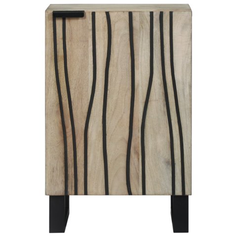 SZAFKA ŁAZIENKOWA Z PÓŁKĄ BRĄZOWY CZARNY 38X 33,5X 58CM