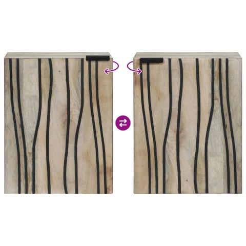 SZAFKA UMYWALKOWA Z PÓŁKĄ Z PRZECHOWYWANIEM Z DRZWIAMI BRĄZOWY 38X33.5X48CM